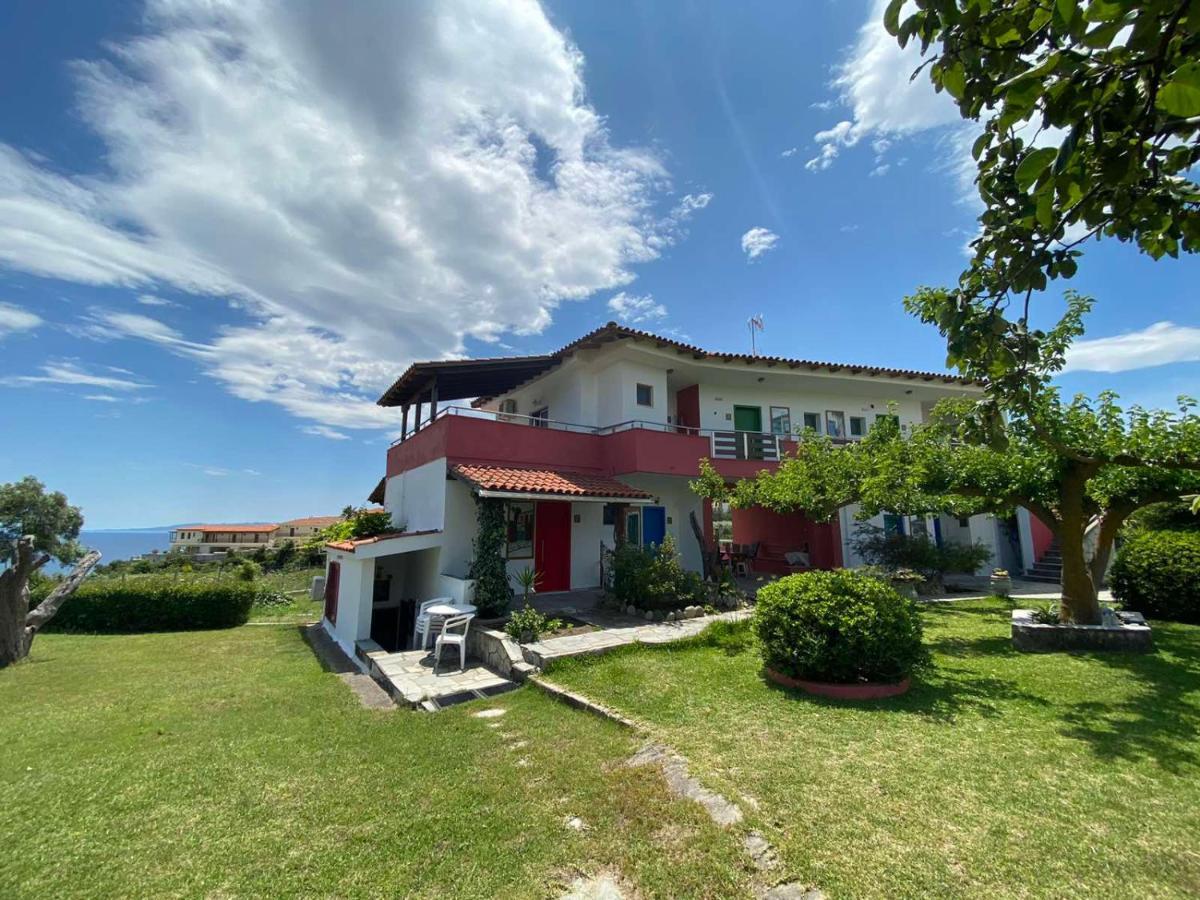 Marianna Sea View Afitos Afytos Exterior foto