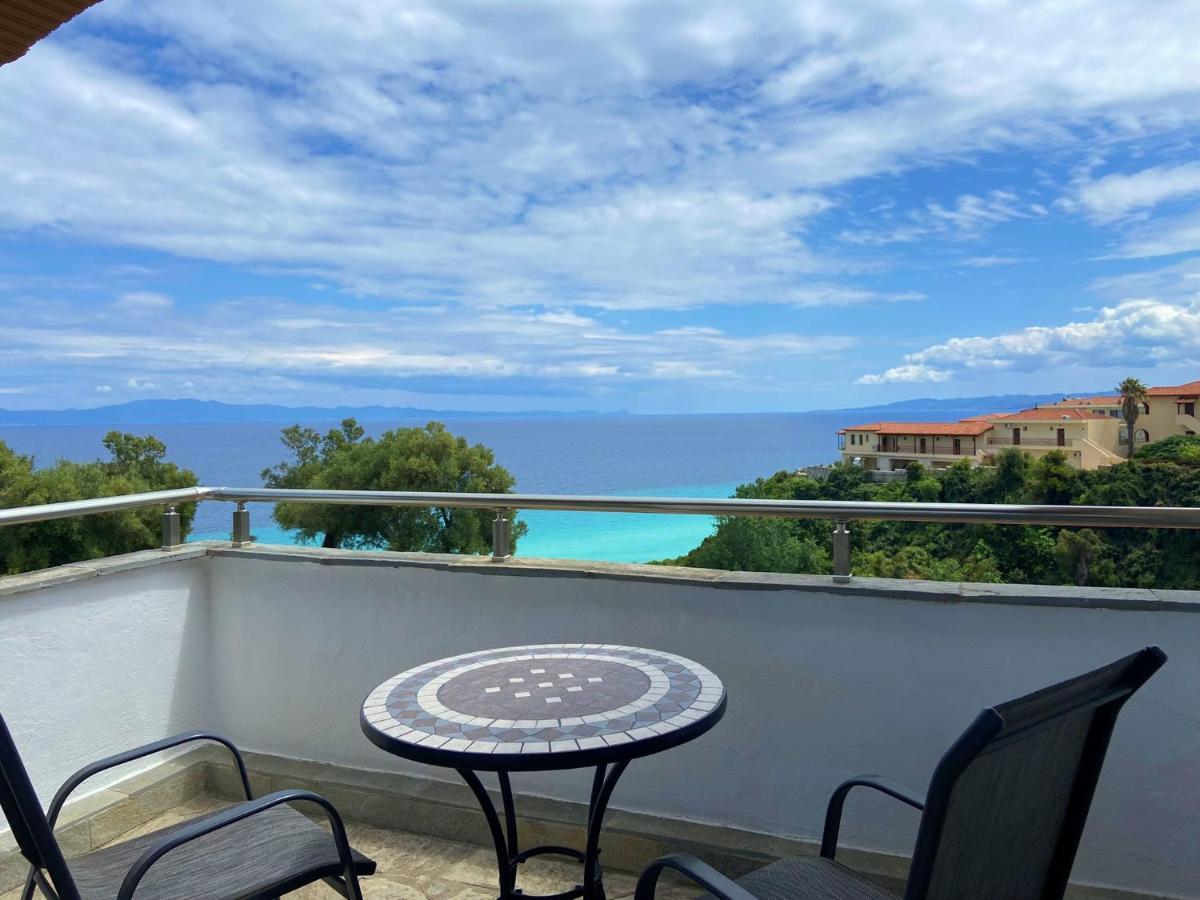Marianna Sea View Afitos Afytos Exterior foto
