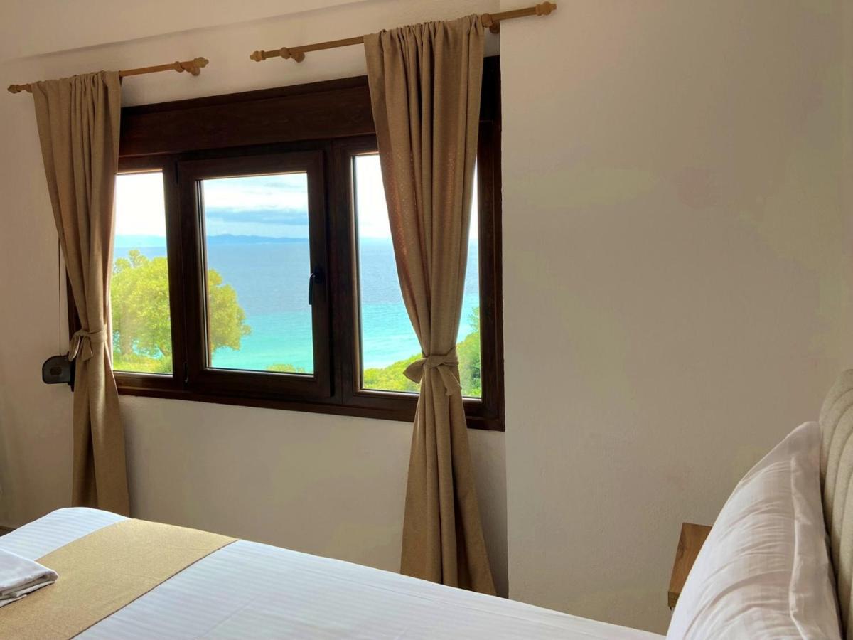 Marianna Sea View Afitos Afytos Exterior foto