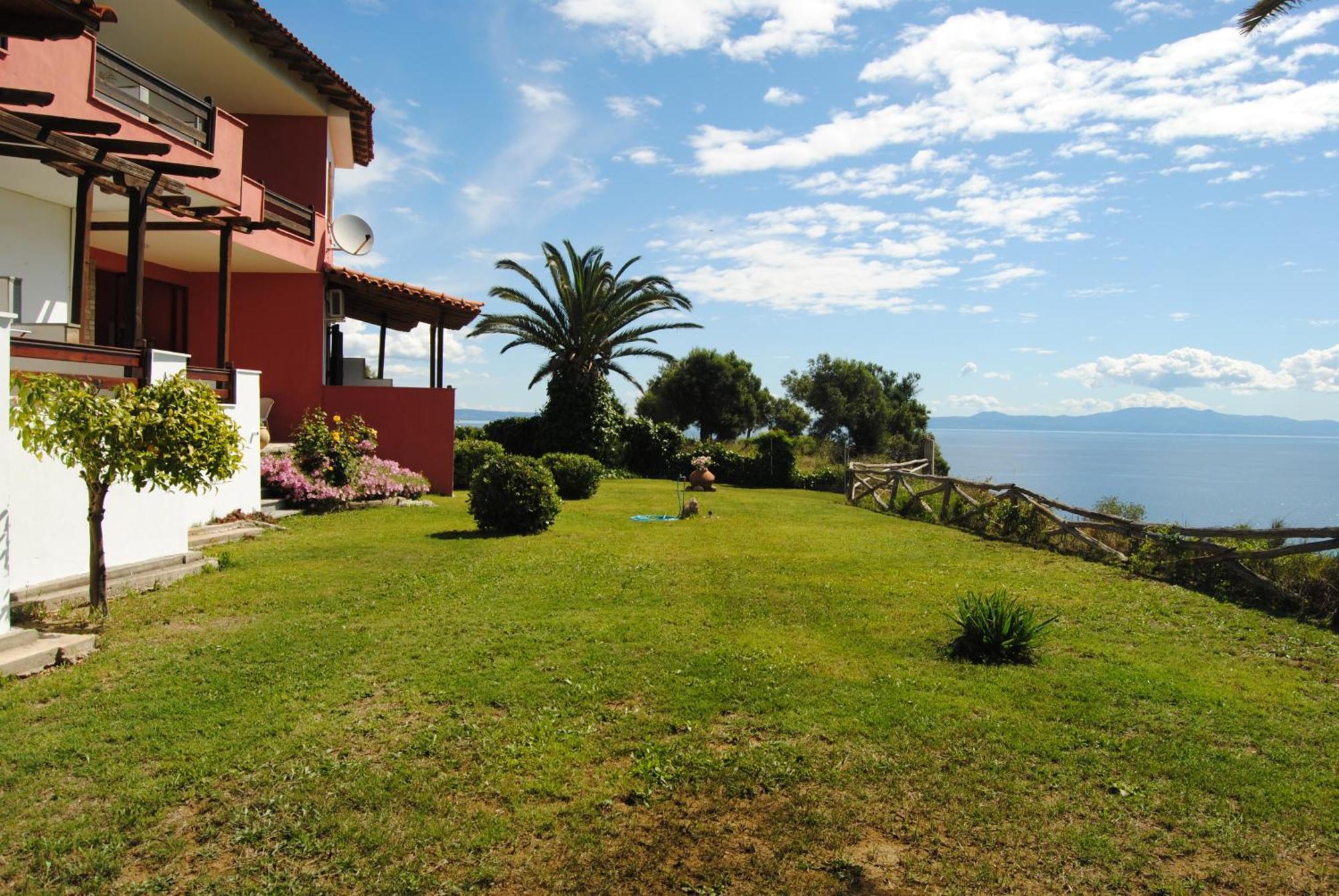 Marianna Sea View Afitos Afytos Exterior foto