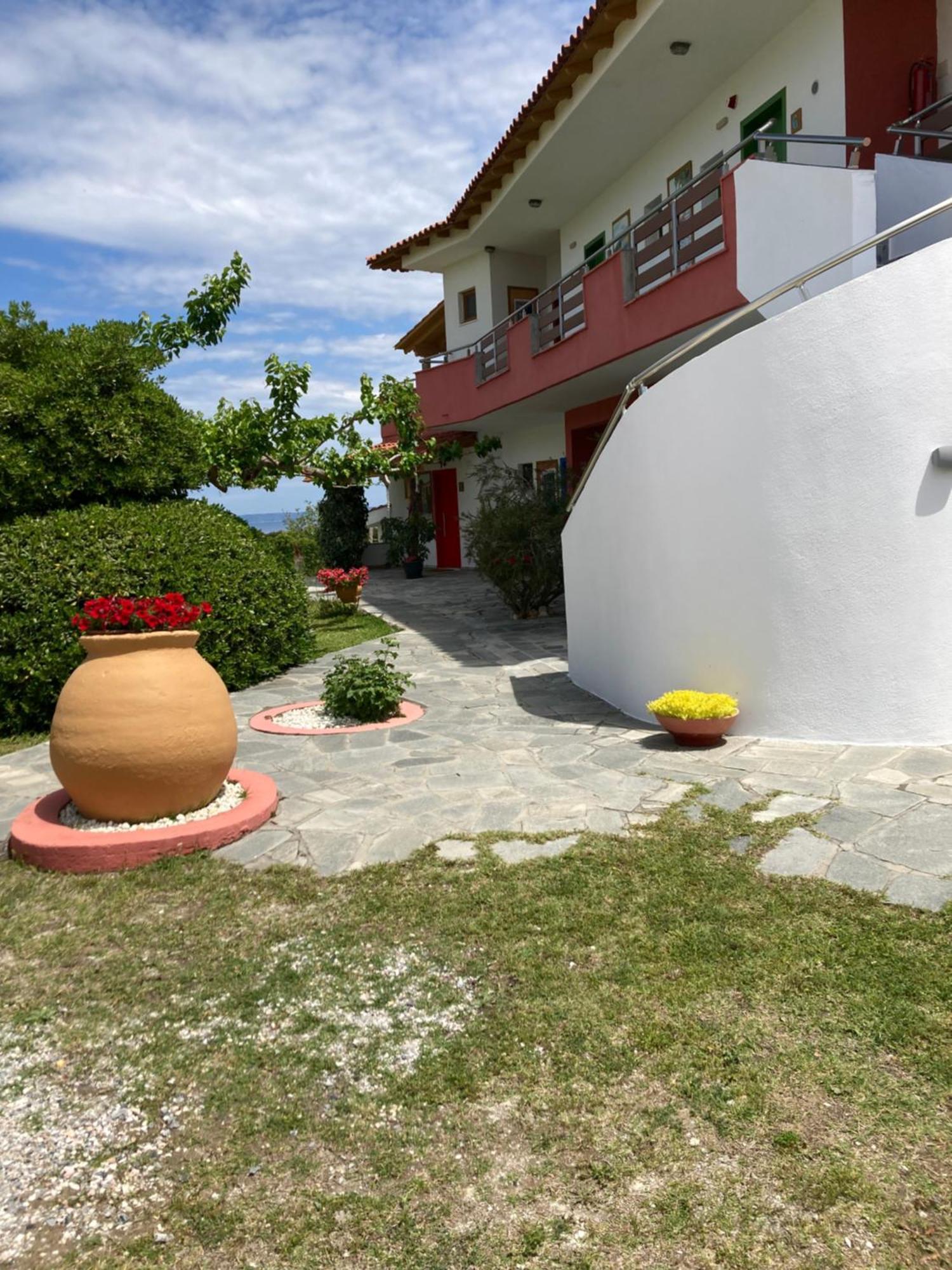 Marianna Sea View Afitos Afytos Exterior foto