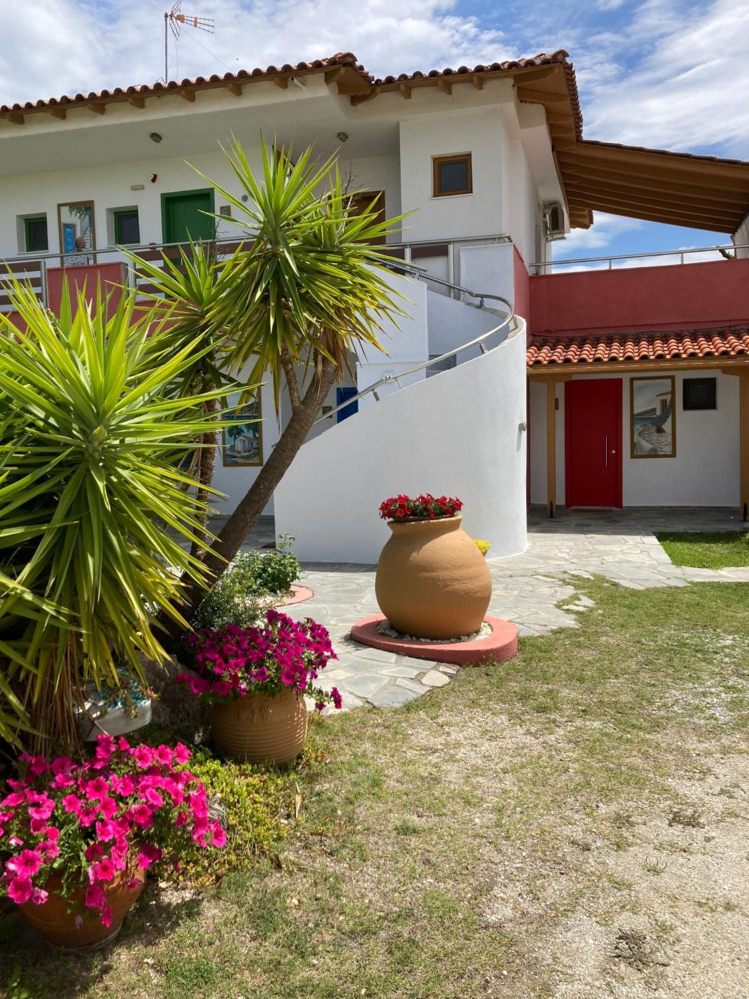 Marianna Sea View Afitos Afytos Exterior foto