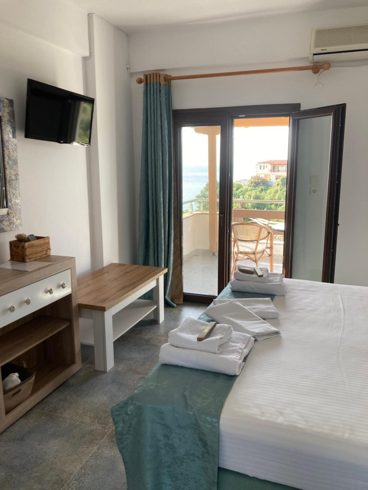 Marianna Sea View Afitos Afytos Exterior foto